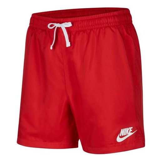 Nike Sportswear Woven Breathable Sports Shorts Red AT5289-657