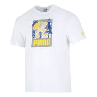 PUMA FF Short Sleeve Graphic Tee 'White' 538776-02