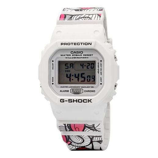 CASIO G-Shock Square 'White' DW-5600MW-7INS
