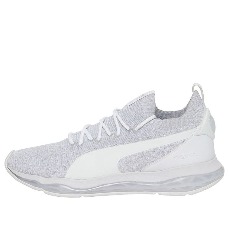 (WMNS) PUMA Cell Motion Evoknit Low Running Shoes Grey/White 364874-01