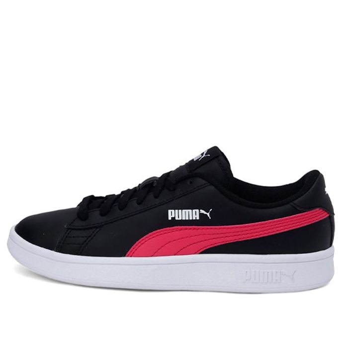 PUMA Smash V2 K Shoes Black/Pink/White 365170-19