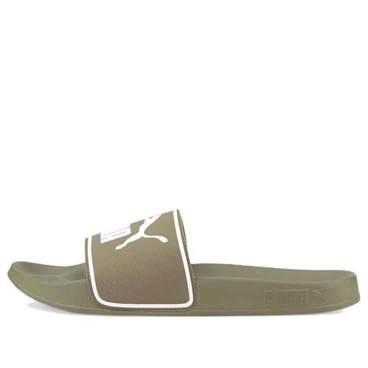 PUMA Leadcat 2.0 Sandals 'Dark Green White' 384139-05