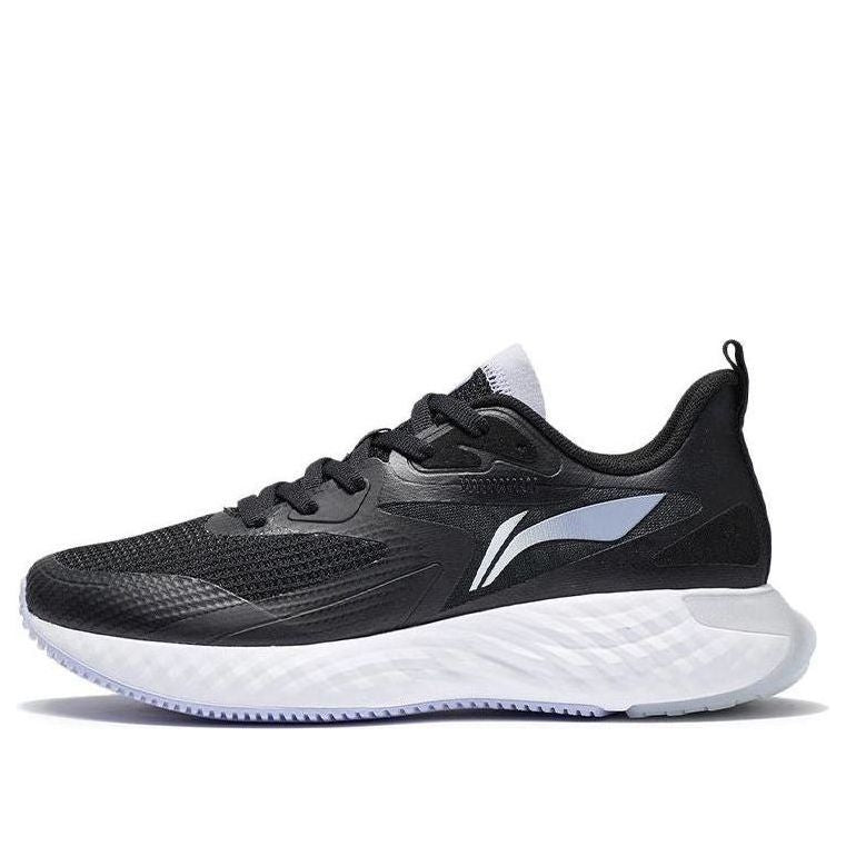 (WMNS) Li-Ning Running 'Black White Sole' ARSS018-1