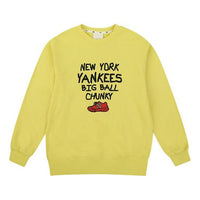 MLB Shoe Series Long Sleeves Loose Unisex Yellow 31MT06011-50Y