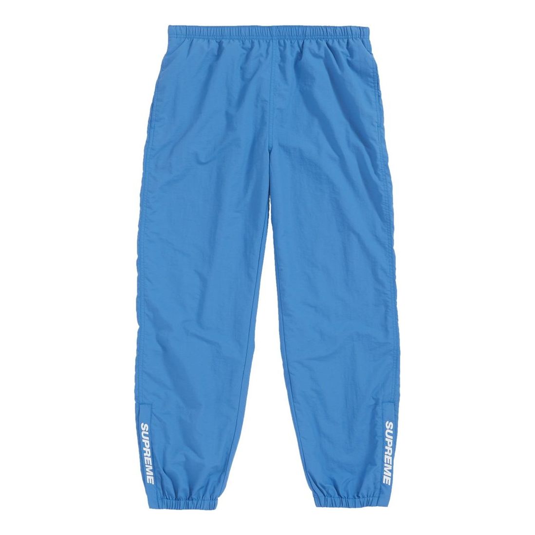 Supreme FW18 Warm Up Pant Light Blue Zipper Small Pants SUP-FW18-766