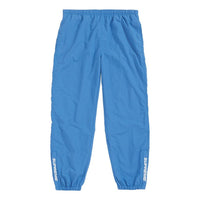 Supreme FW18 Warm Up Pant Light Blue Zipper Small Pants SUP-FW18-766