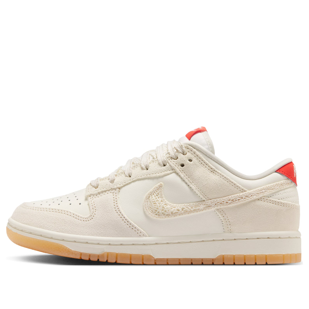 (WMNS) Nike Dunk Low 'Sail Picante Red Flax' HV5231-133