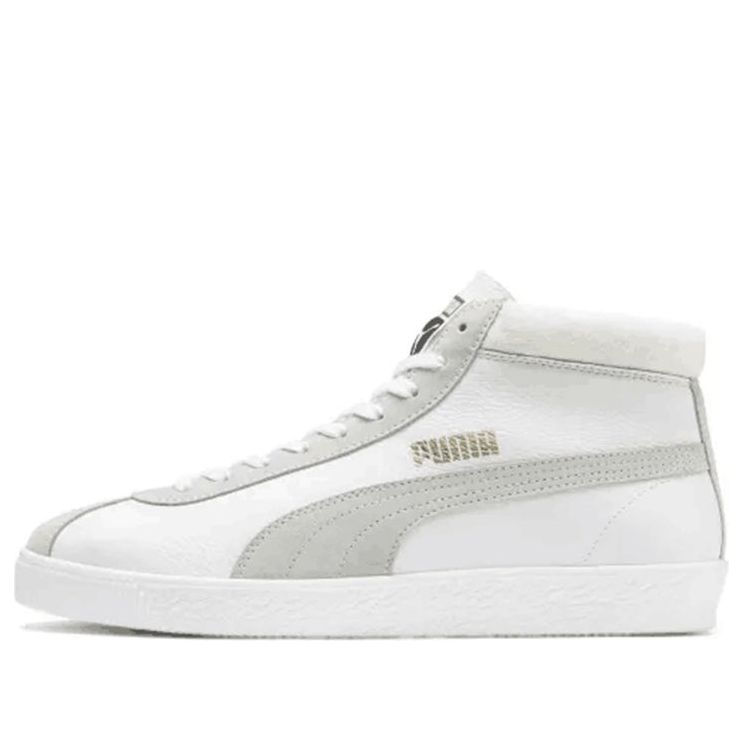 PUMA Basket '68 Mid Trainers 'White Grey' 369890-01
