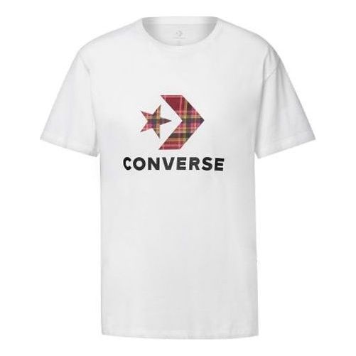 Converse Contrasting Colors Printing Short Sleeve Asia Sizing 'White' 10020874102