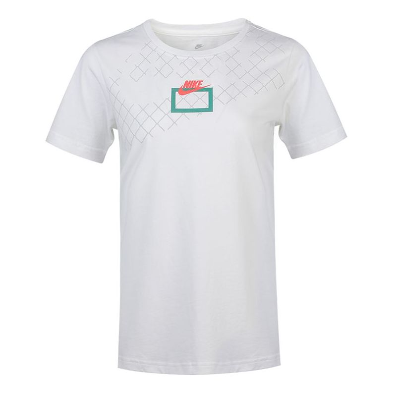 (WMNS) Nike Sportswear Hoop Dream Round-neck White CK1187-100