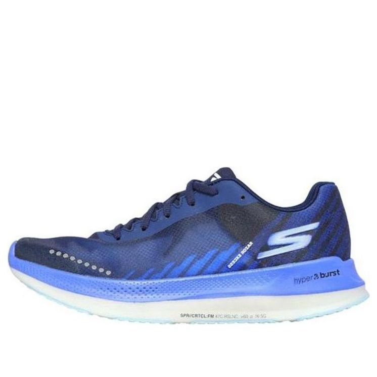 (WMNS) Skechers Go Run Razor Excess Blue 172004-BKBL