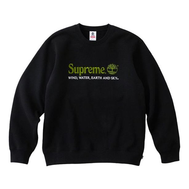 Supreme x Timberland Crewneck 'Black Green' SUP-SS20-503