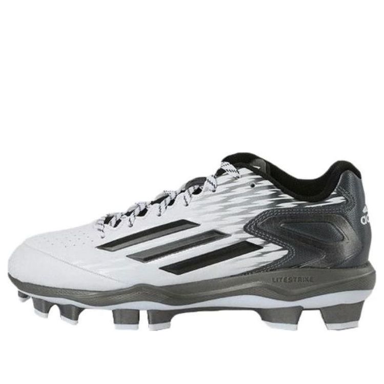 adidas Poweralley 3 Mid Baseball Cleats 'White Black' S84748
