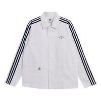 adidas originals x NOAH Crossover Logo Stripe Jacket White GS1391