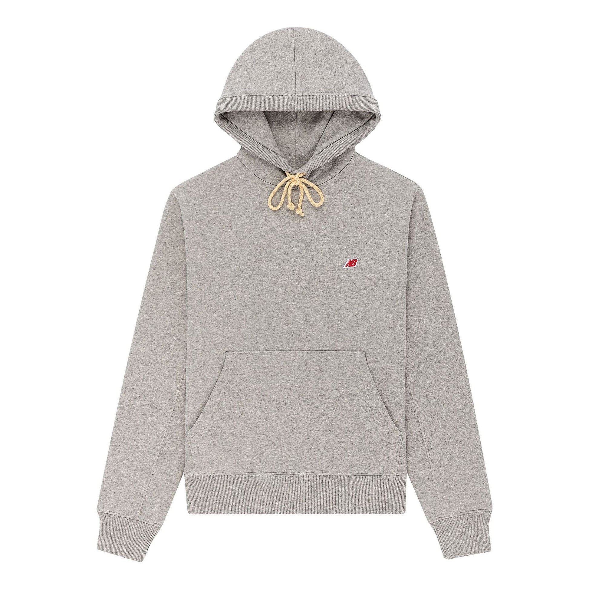 New Balance MADE in USA Core Hoodie Asia Sizing 'Athletic Grey' MT21540-AG