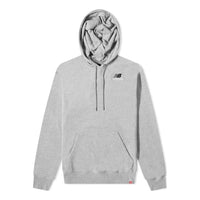 New Balance Essentials Embroidered Hoodie Asia Sizing 'Athletic Grey' MT11550-AG