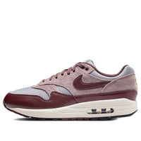 Nike Air Max 1 Essential Premium 'Cement Grey Burgundy Crush' FQ7327-001