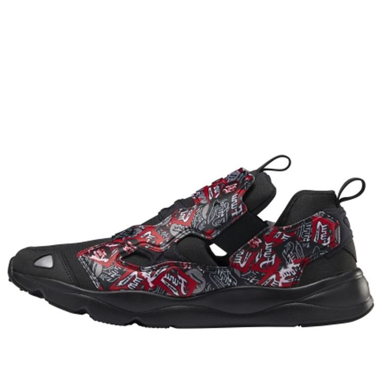 Reebok Furylite 3.0 Black Red Graffiti 'Black Red' FU9292