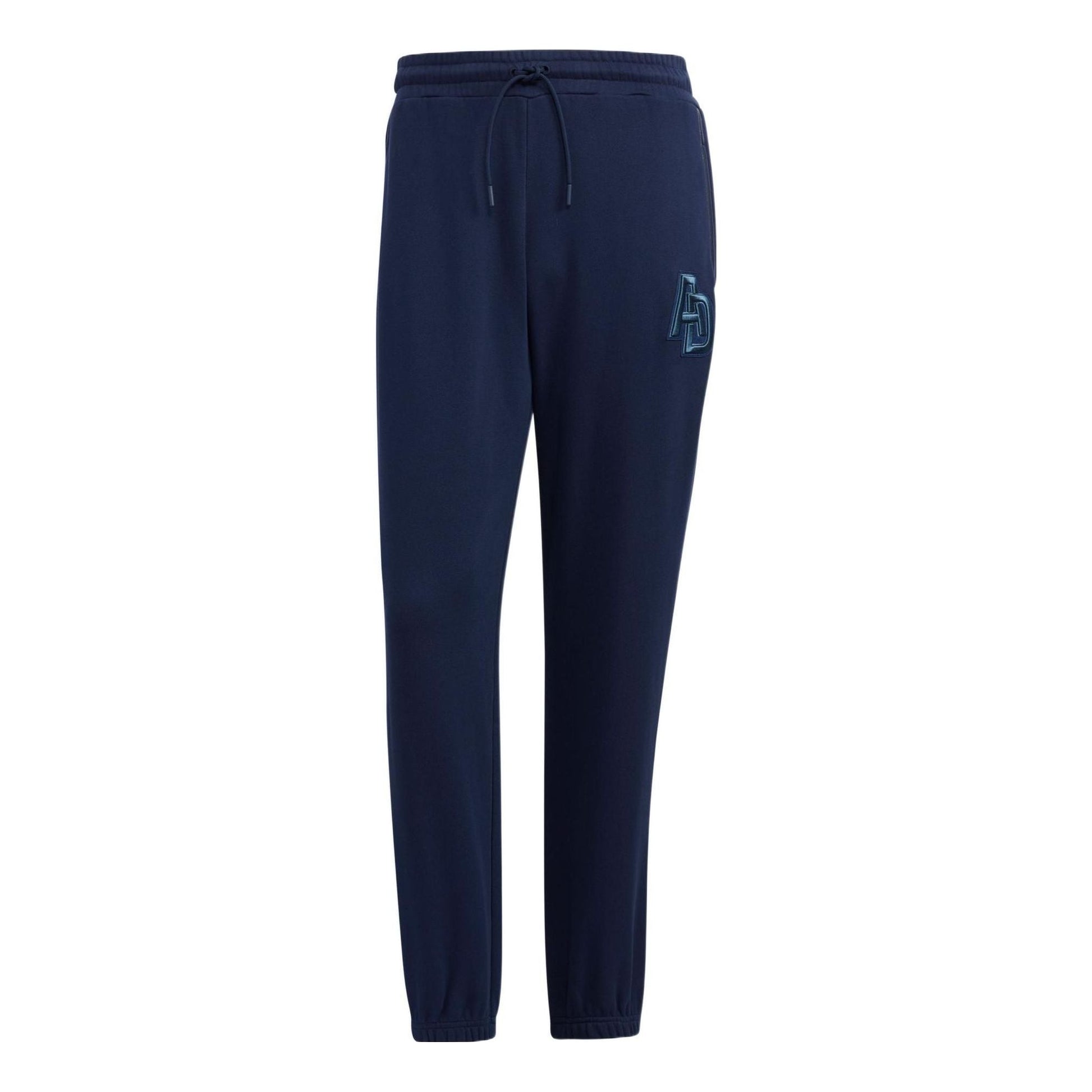 adidas Logo Monogram Pants 'Navy' IB2740