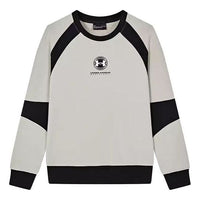 (GS) Under Armour Athletics Long Sleeve Pullover 'Grey Black' 233103113