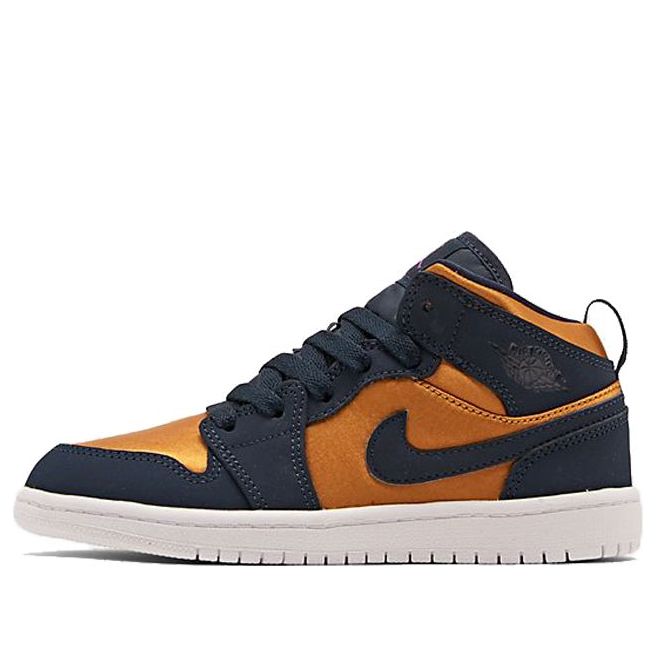(PS) Air Jordan 1 Mid SE 'Stain Gold' BQ6932-401