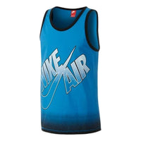 NIKE Basketball Pivot Men Tank Top 'Light Photo Blue Black' 607824-436