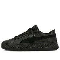(WMNS) PUMA Smash Platform Low 'Balck' 366487-01