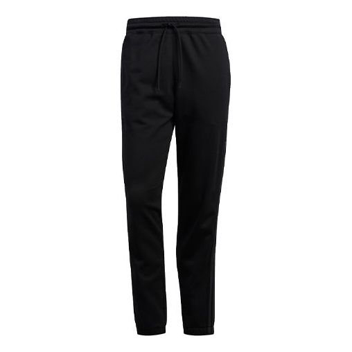 adidas originals Side Stripe Casual Sports Pants Black EC7311
