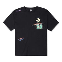Converse Put-a-Smile-On-Your-Face Logo T-Shirt Asia Sizing 'Black' 10024879-A02