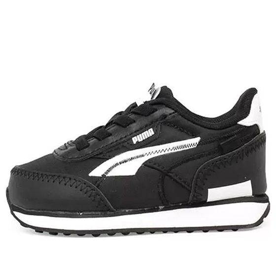 (WMNS) PUMA Vikky v2 Ribbon Superge 'Black White' 382169-01