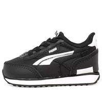 (WMNS) PUMA Vikky v2 Ribbon Superge 'Black White' 382169-01