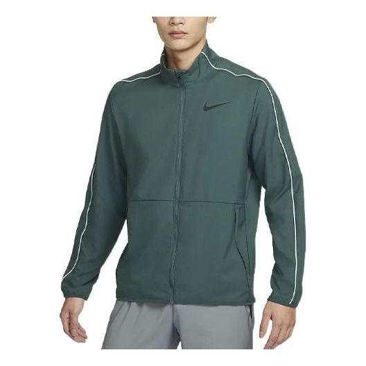Nike Dri-FIT Woven Training Jacket 'Green' DM6620-309