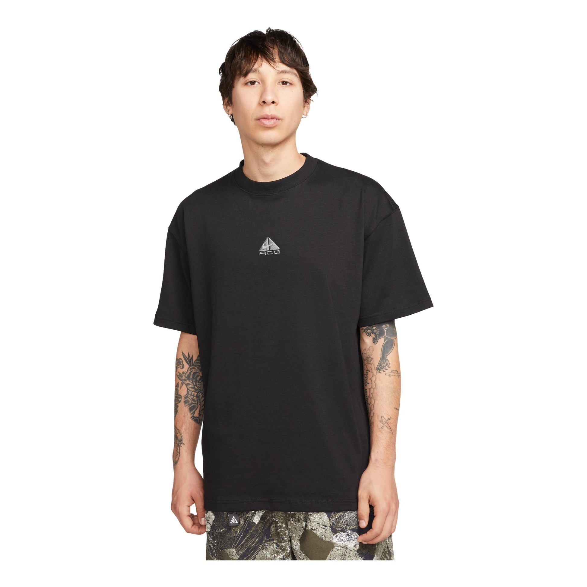 Nike ACG Front Logo T-Shirt 'Black' DQ1816-011