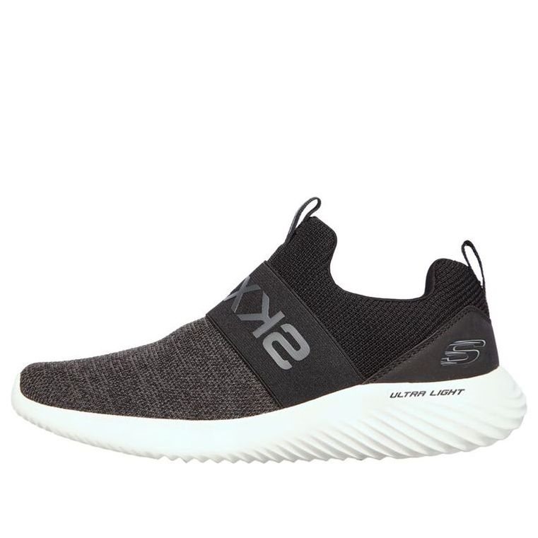 Skechers Bounder Low-Top Running Shoes Black 232281-BKW