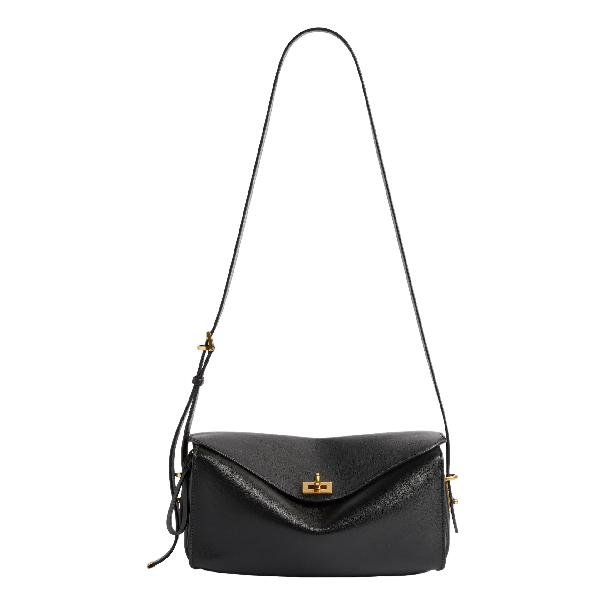 (WMNS) Balenciaga Le 7 Shoulder Bag Medium 'Black' 8681022ACJZ1053
