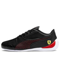 (GS) PUMA Ferrari Drift Cat 7s Ultra Low Top Running Shoes Black/White/Red 306426-01