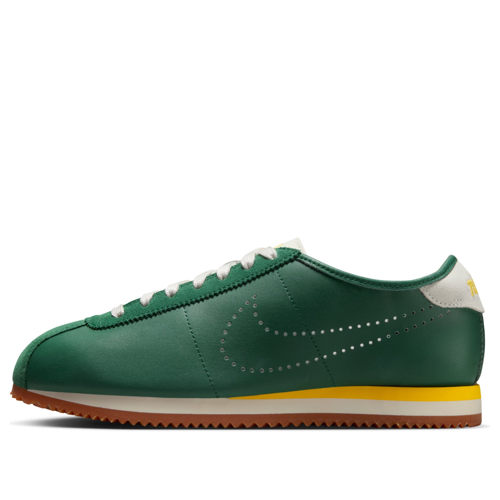 (WMNS) Nike Cortez Leather 'Gorge Green Amarillo Gum' HQ1841-300