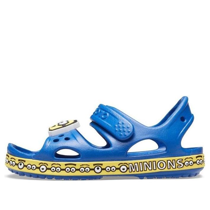 (GS) Crocs Crocband Minion Sandals 'Blue Yellow' 206173-4GX