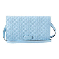 (WMNS) Gucci Leather Single Shoulder Bag Blue 466507-BMJ1G-4503