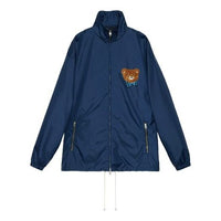 Kai x Gucci Crossover SS21 Pattern Cartoon Printing Loose Jacket Navy Blue 660317-ZAG1V-4340