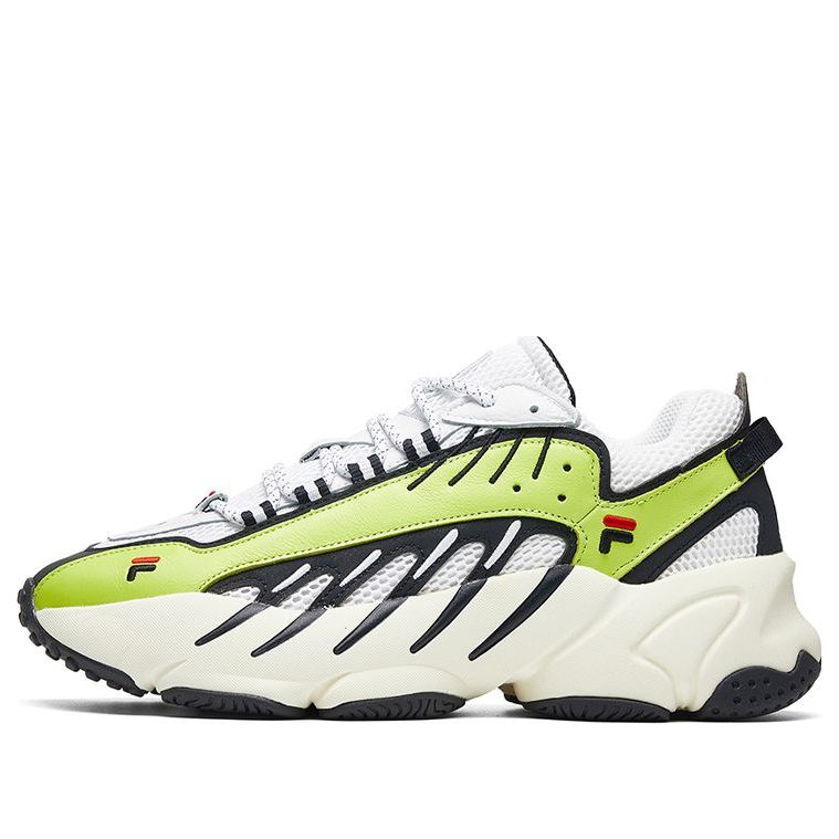 Fila Ade retro running shoe Black/white/green T12M011108FWA