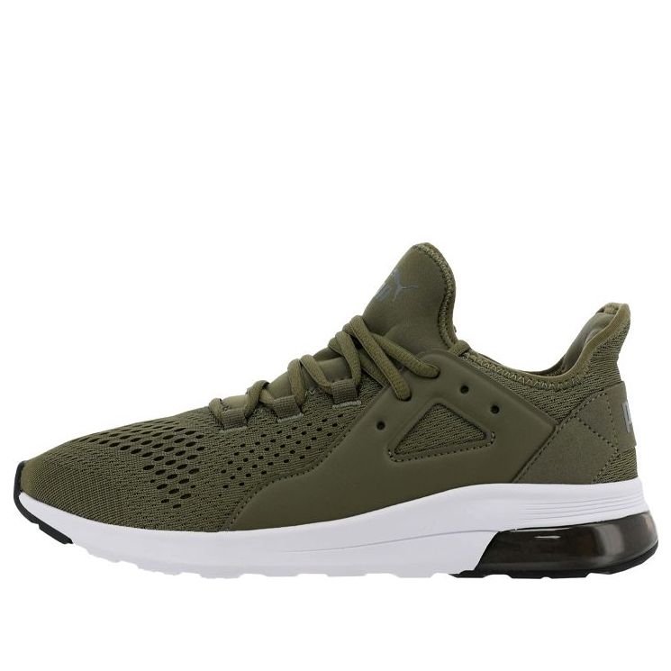 PUMA Electron Street Mesh SoftFoam Running Shoes Olive 369124-09