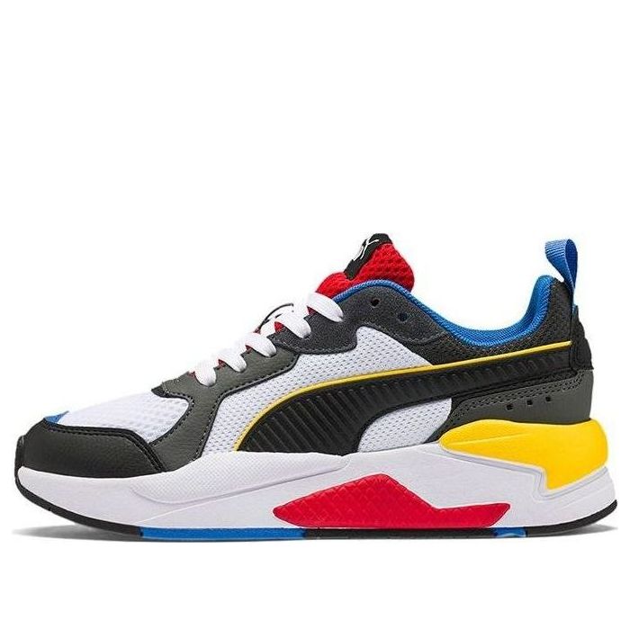 PUMA X-ray (Big Kids) Shoes Black/White/Red 372920-03