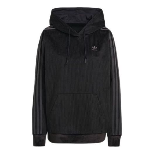 (WMNS) adidas Originals Hoodies 'Black' GU0811
