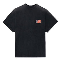 Men's Balenciaga SS21 Flame Retro Short Sleeve Black 656978TKV701076