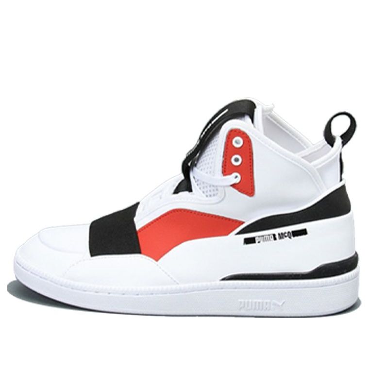PUMA Mcq Brace Mid 'White Red Black' 360552-01