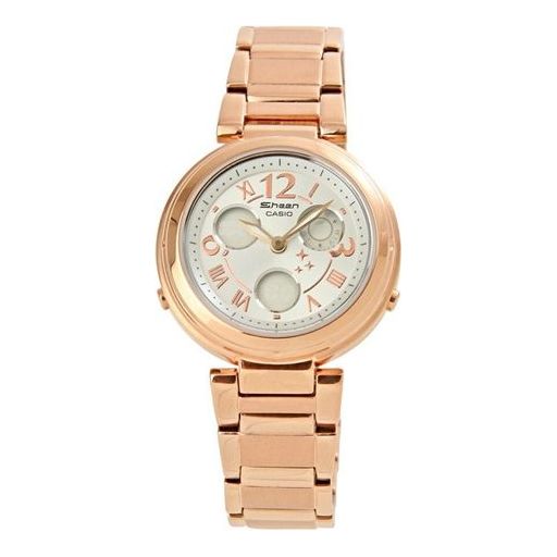 CASIO SHEEN Waterproof Stainless Steel Strap Gold Analog SHN-6010GD-7ADR