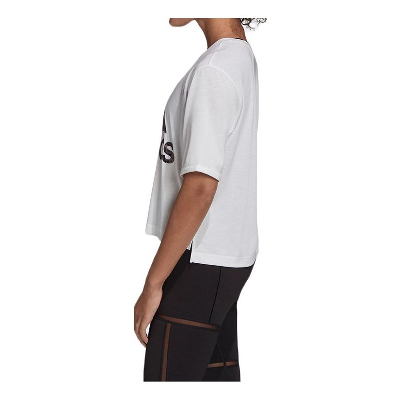 (WMNS) adidas IWD UNIV Tee 'White' GK5078