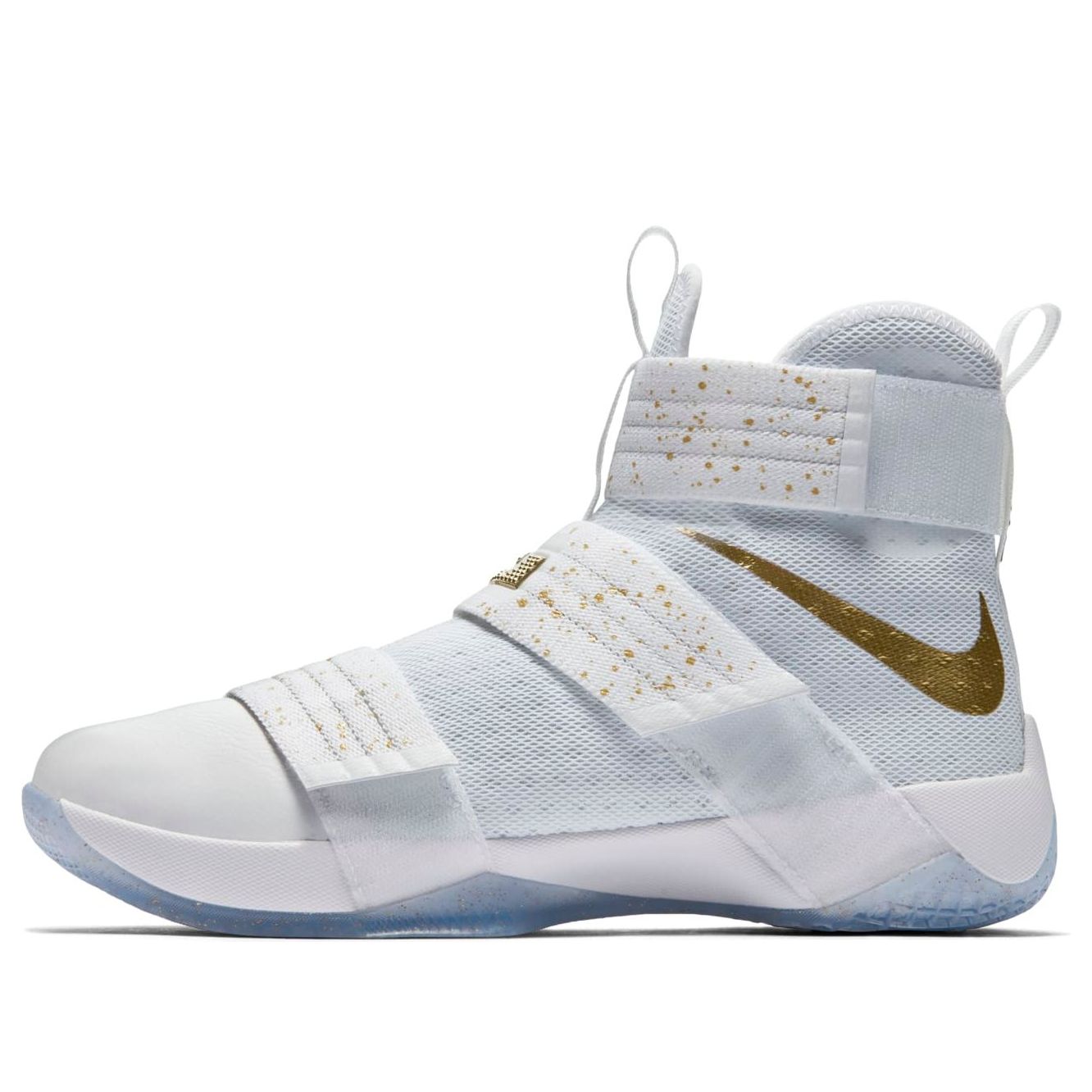 Nike LeBron Zoom Soldier 10 'Gold Swoosh' 883333-174
