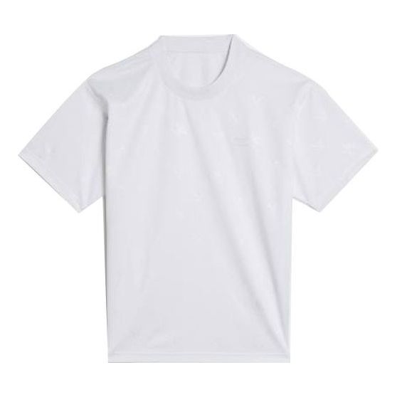 adidas originals x NINJA Crossover Casual Sports Short Sleeve White GP2317